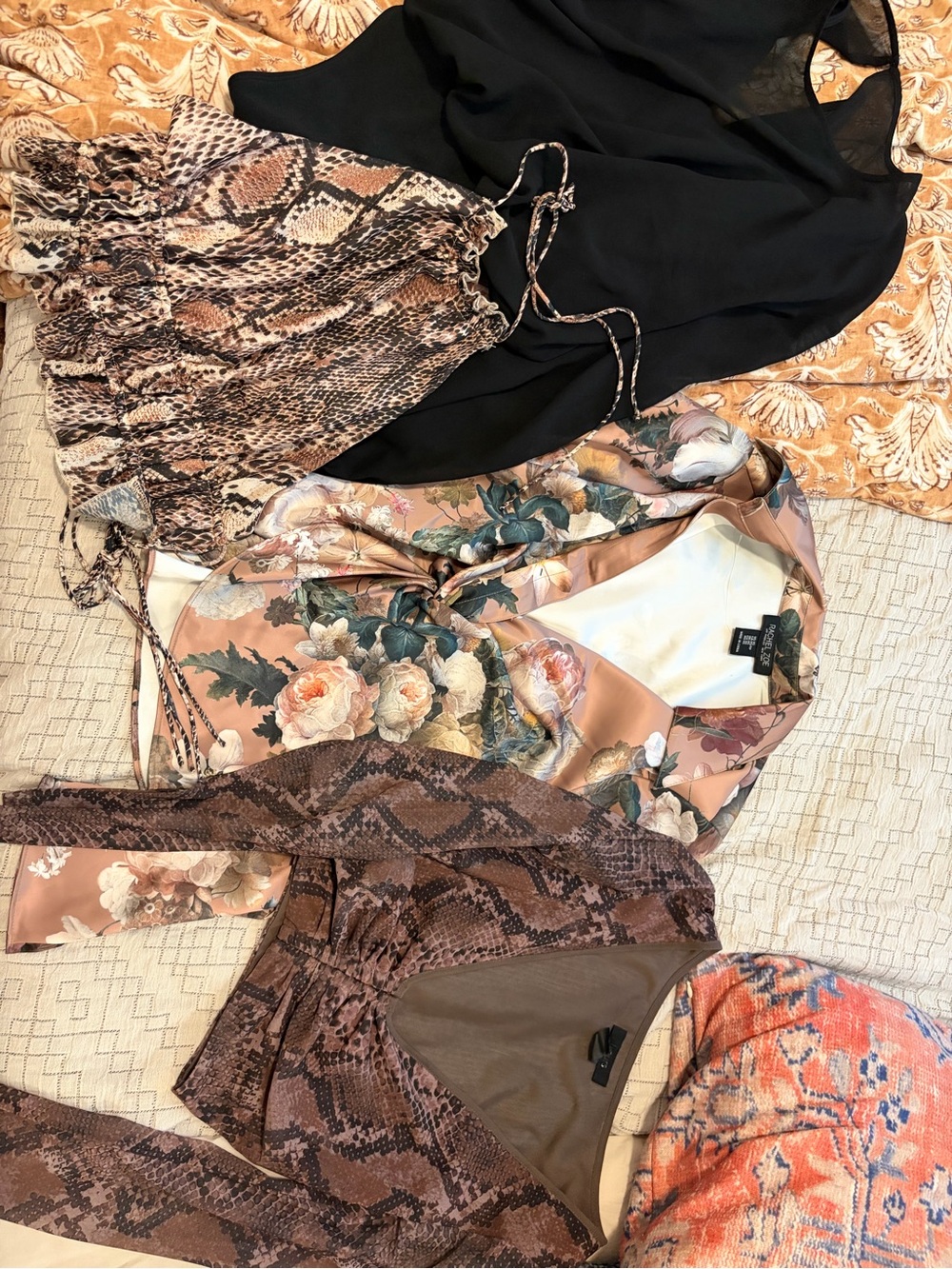 BUNDLE: wilfred, hours:, Rachel Zoe, white fox
